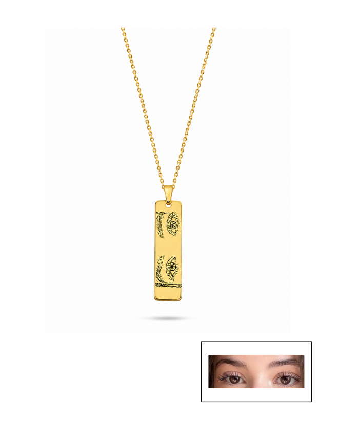COLLAR MIRADA PERSONALIZADO