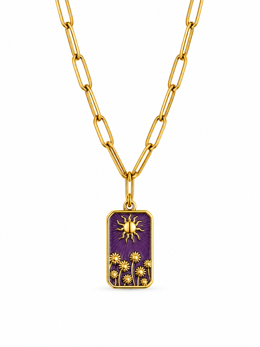 CADENA SOL MORA II DORADO