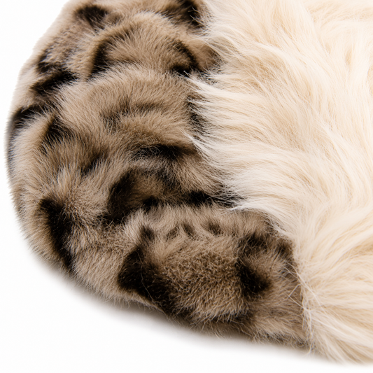 GORRO RUSO PRINT BEIGE