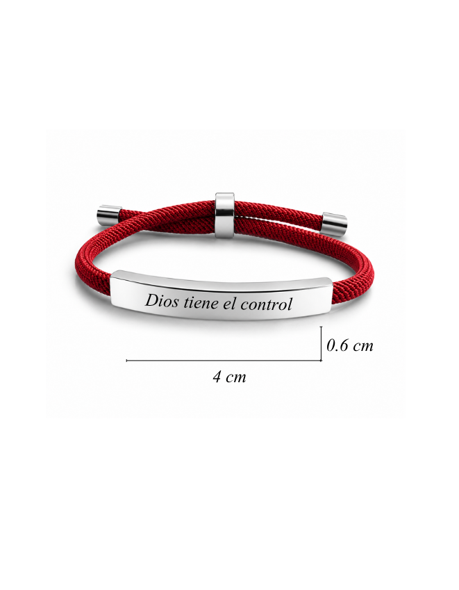 PULSERA HILO ROJO PERSONALIZADO