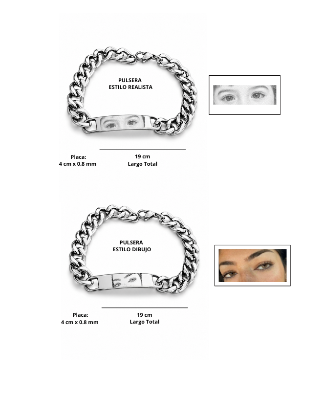 PULSERA MIRADA PERSONALIZADO II