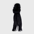 BUFANDA ALPACA NEGRO