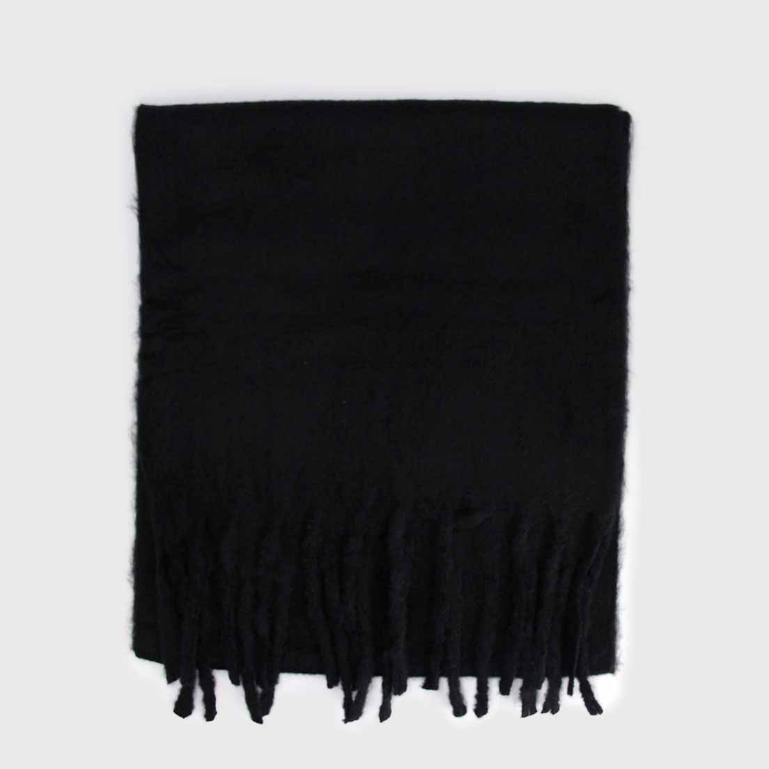 BUFANDA ALPACA NEGRO