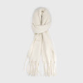 BUFANDA ALPACA CREMA