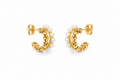 ARGOLLAS PERLITAS DORADO 1.5 CM